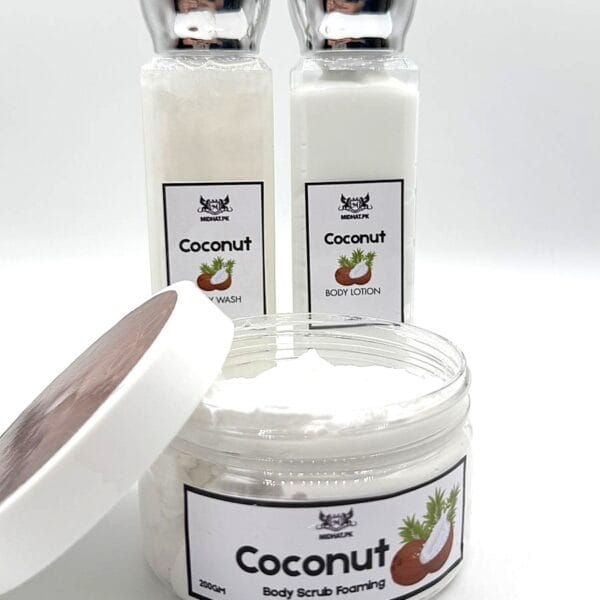 Bath & Body Coconut kit 3 in 1 in Pakistan | Midhat.pk