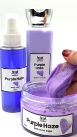 Bath & Body Purple Haze Kit 3 in 1 by | Midhat.pk - Image 3