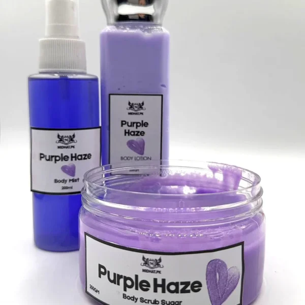 Bath & Body Purple Haze Kit 3 in 1 by | Midhat.pk