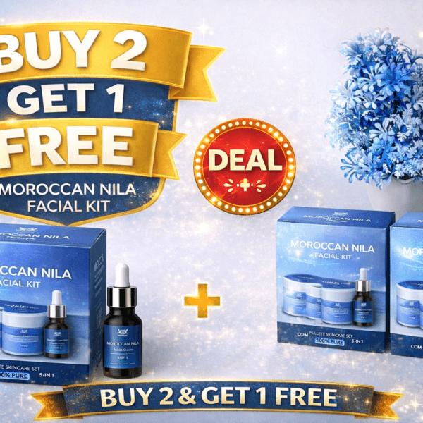 Buy 2 and Get 1 free Moroccan Nila Facialkit
