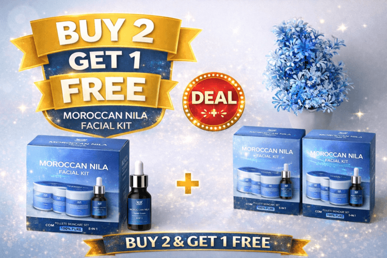 Buy 2 and Get 1 free Moroccan Nila Facialkit