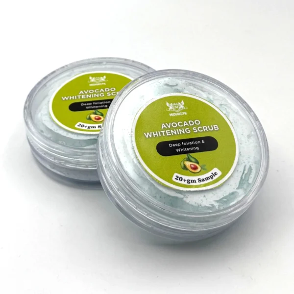 Avocado Whitening Scrub Sample