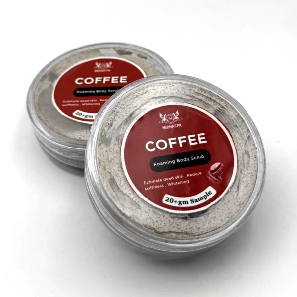 Coffee Foaming Scrub Sample