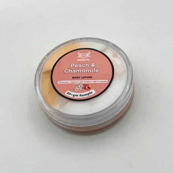 Peach & Chamomile Lotion Sample