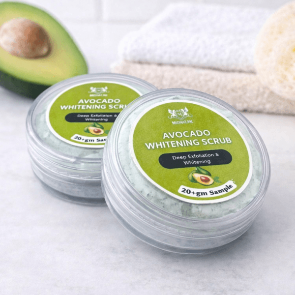 Avocado Whitening Scrub Sample