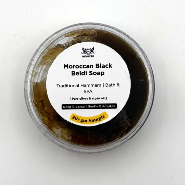 Moroccan Black Soap Sample
