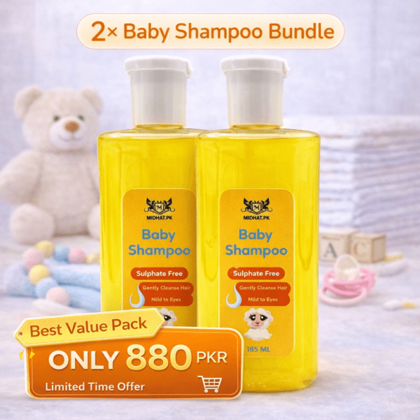 Pack of 2 baby shamppo