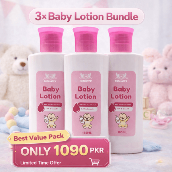 Pack of 3 Baby Lotion