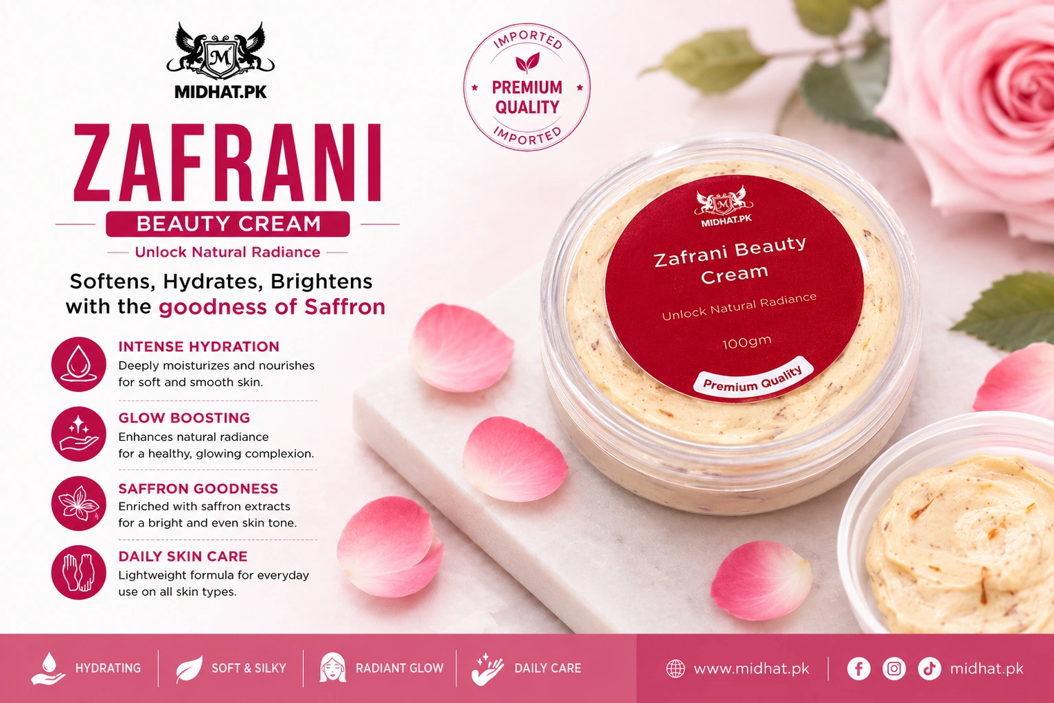 zafrani beauty cream benefits