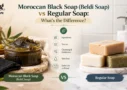 Moroccan Black Soap vs Regular Soap