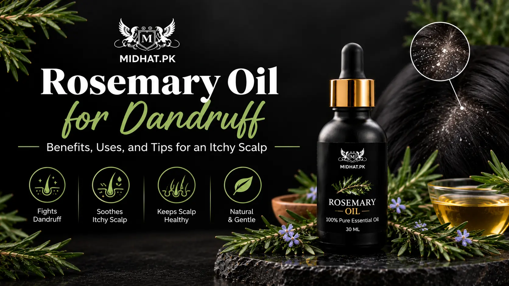 rosemary oil for dandruff