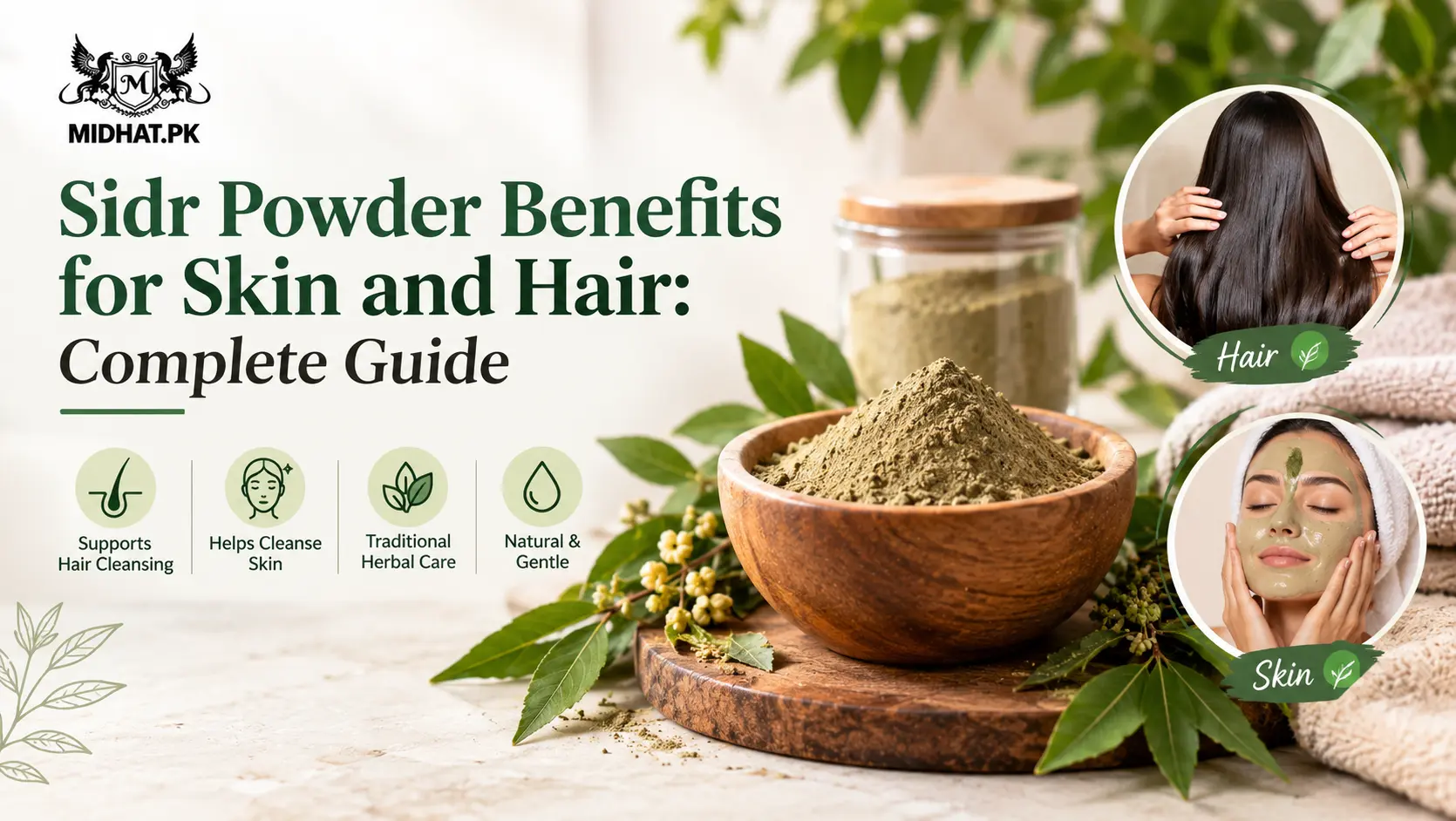 Sidr Powder Benefits for Skin and Hair